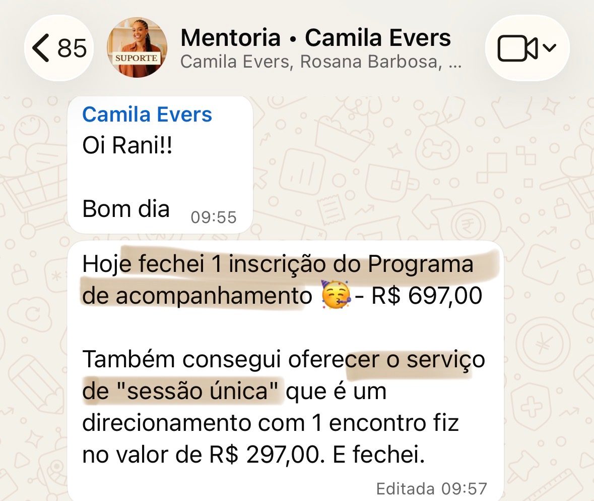 ignea conversa 02 - Mentoria &Iacute;gnea Rani Dias