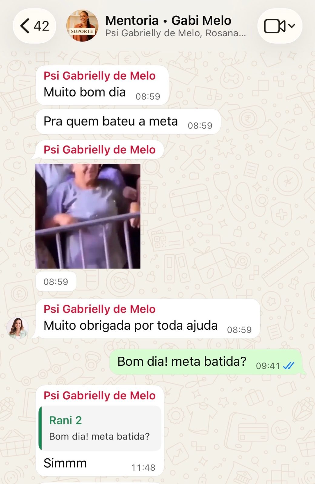 ignea depoimento 02 - Mentoria &Iacute;gnea Rani Dias